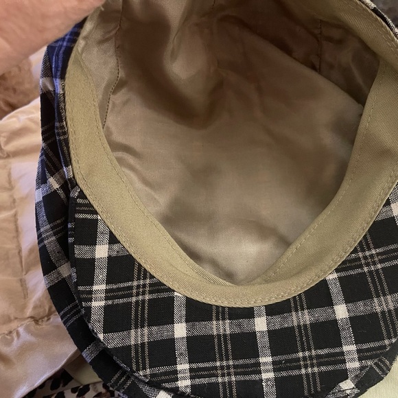 Country Gentleman Linen Blend Newsboy Flat Cap - Picture 4 of 4